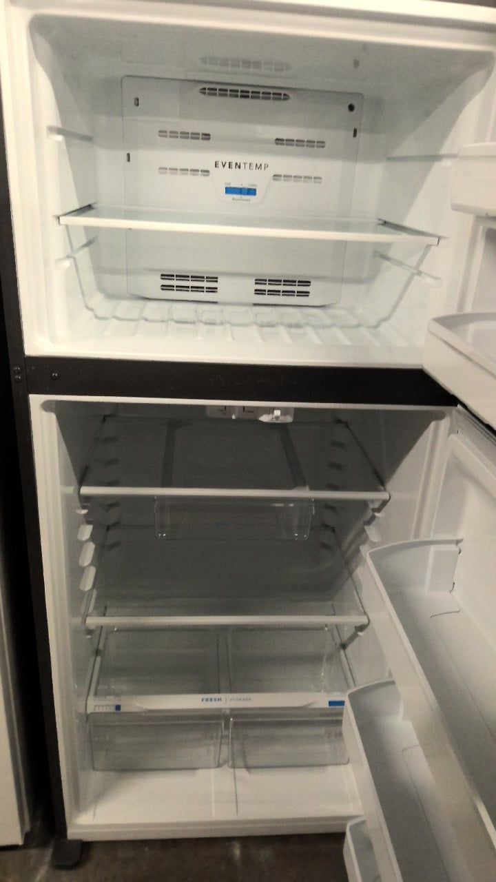 Refrigerator interior close up