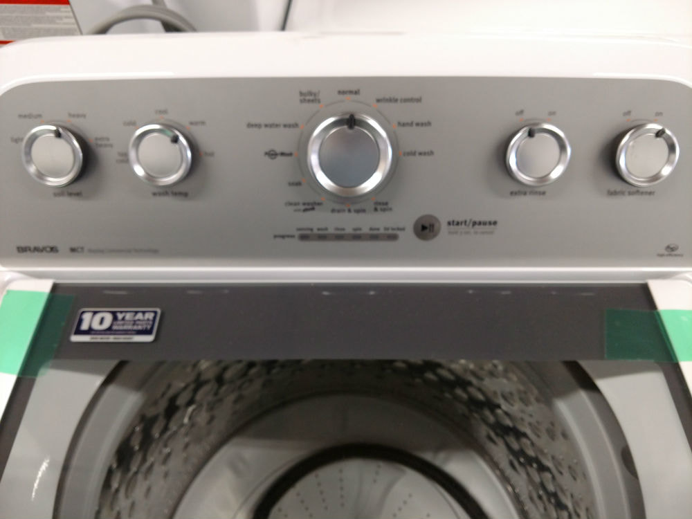 Used top load washer